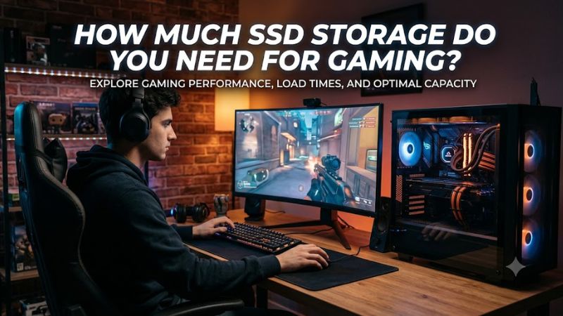 How much ssd storage do you need for gaming