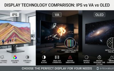 IPS vs VA vs OLED: Essential Guide for Clear, Top Gaming