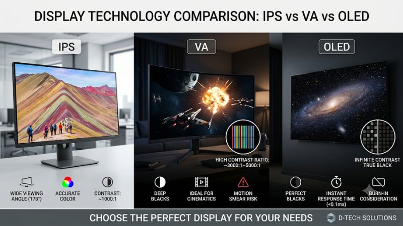 IPS vs VA vs OLED