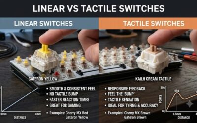 Linear vs Tactile Switches: Essential Guide to Clear Picks