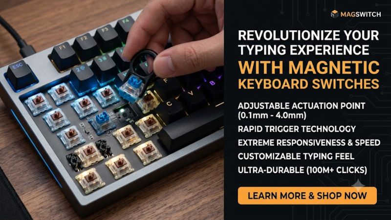 Magnetic Keyboard Switches