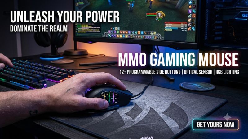 mmo gaming mouse