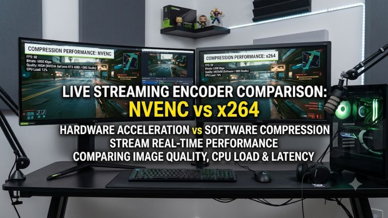 Nvenc vs x264