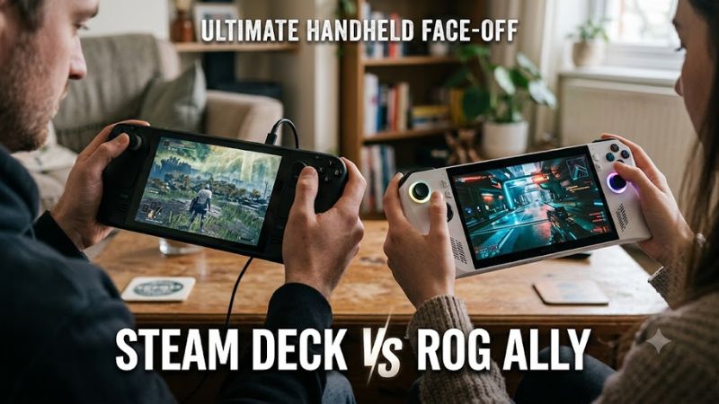 Steam deck vs rog ally
