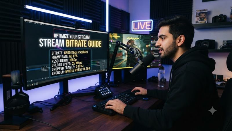 Stream bitrate guide