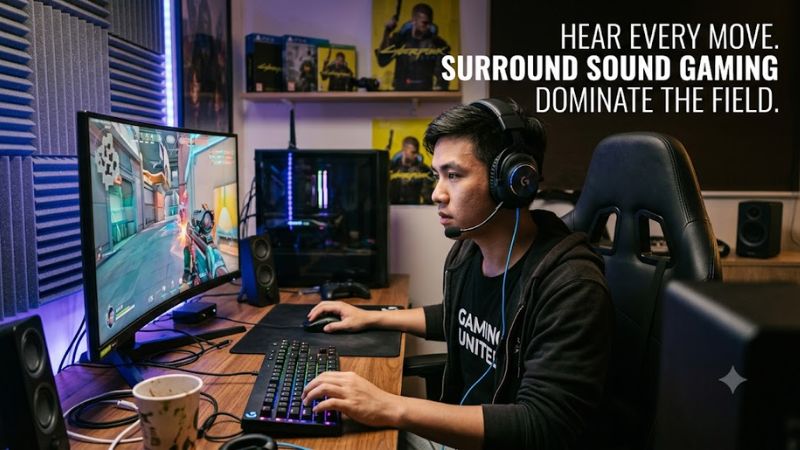 Surround sound gaming