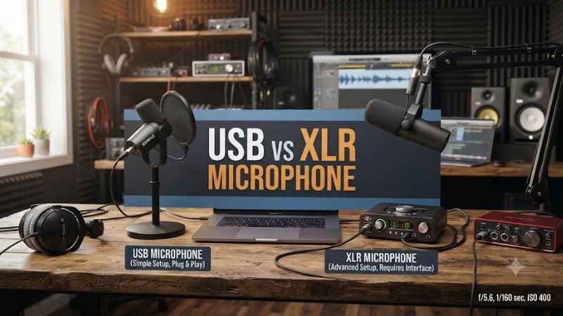 Usb vs xlr microphone