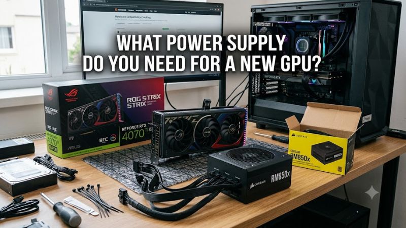 What power supply do you need for a new GPU