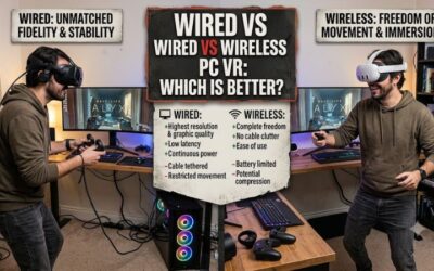 Wired vs wireless pc vr which is better: Best Clear Guide