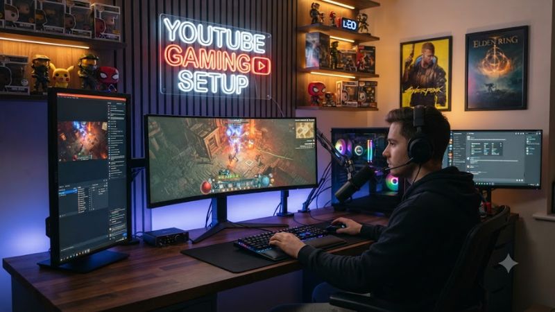 YouTube Gaming Setup