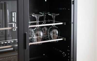 Best Under Cabinet Wine Glass Racks