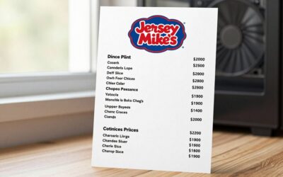 Jersey Mike’s Menu With Prices