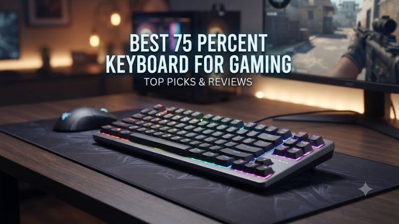 Best 75 percent keyboard for gaming