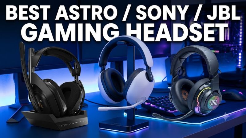 Best Astro Sony and JBL Gaming Headsets