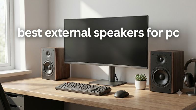 Best external speakers for PC