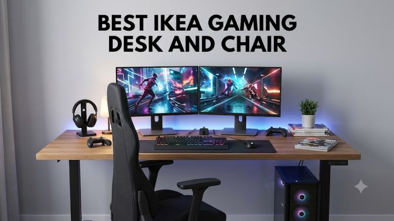 Best IKEA Gaming Desk and Chair