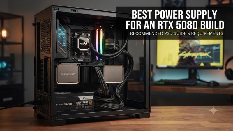 Best Power Supply for an RTX 5080 Build