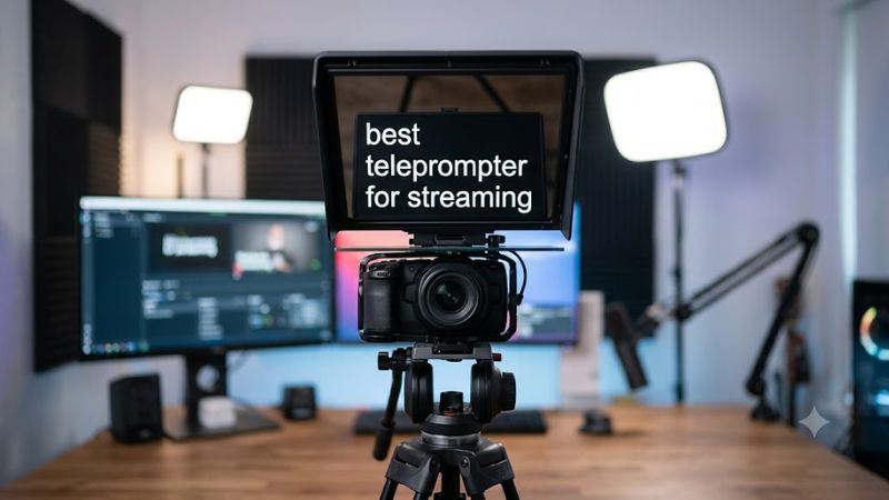 Best Teleprompter for Streaming
