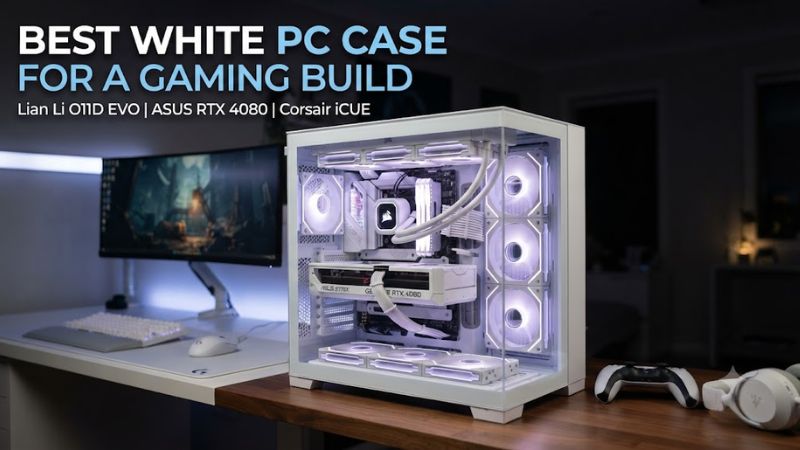 Best white pc case for a gaming build