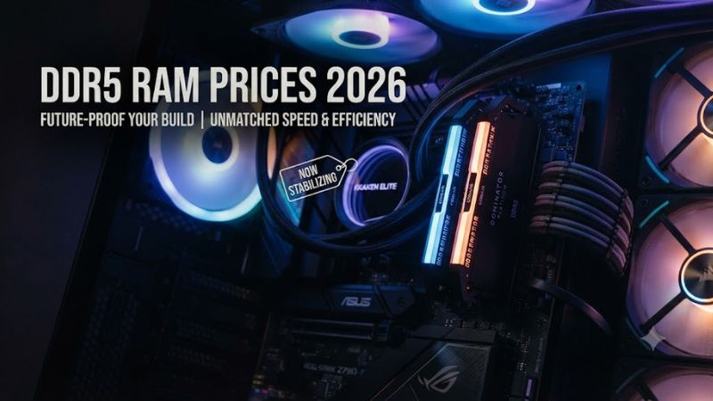 DDR5 RAM prices 2026