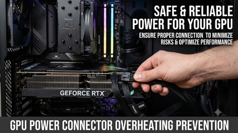 Gpu power connector overheating prevention