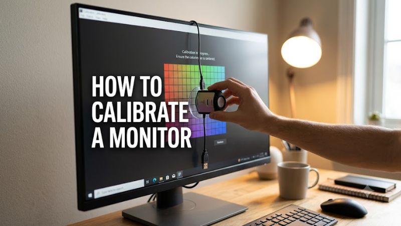 How to calibrate a monitor