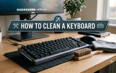 How to clean a keyboard: Simple, Clear, and Easy Guide