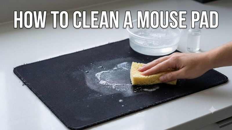 How to Clean a Mouse Pad