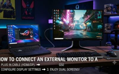 How to connect an external monitor to a laptop: Clear Guide