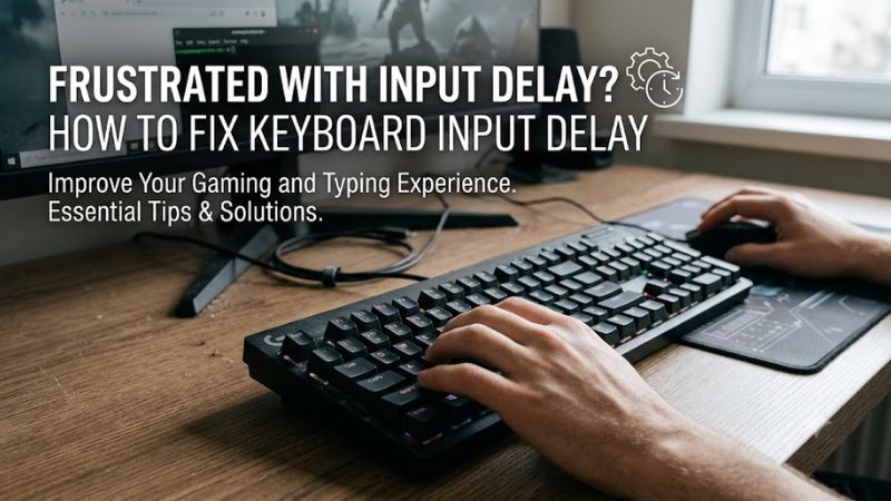 How to Fix Keyboard Input Delay