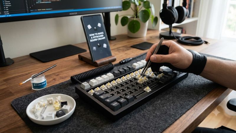 How to Make a Keyboard Sound Creamy