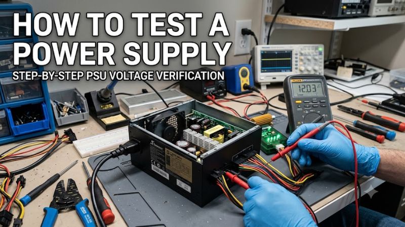 How to test a power supply