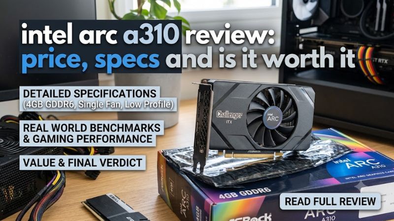 Intel arc a310 review