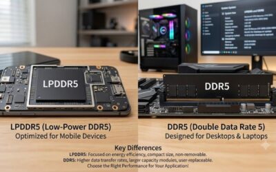 lpddr5 vs ddr5: Complete Best Memory Choice for Gaming PCs