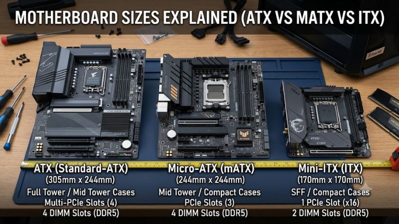 Motherboard Sizes Explained