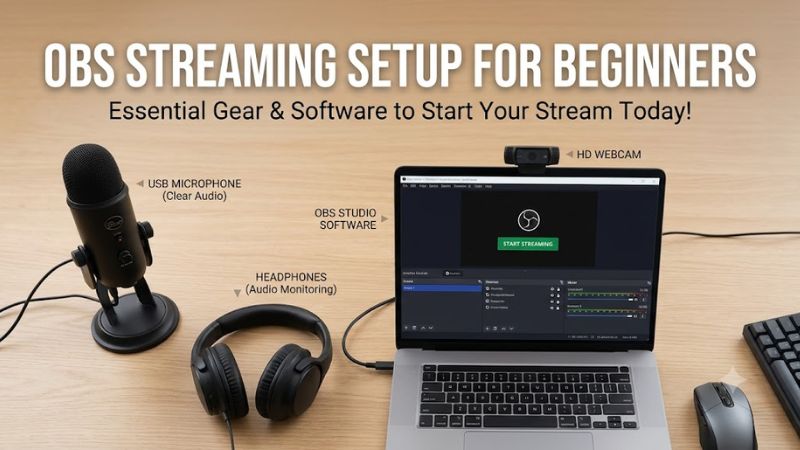 OBS Streaming Setup for Beginners