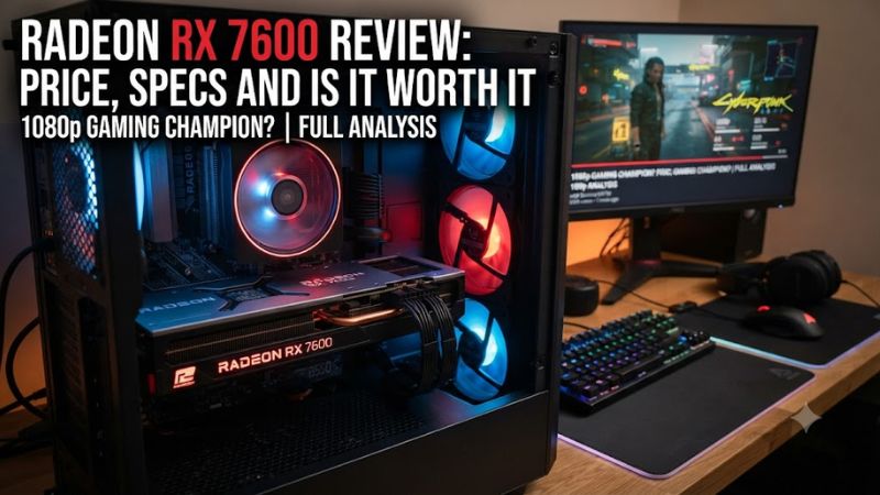 Radeon RX 7600 review
