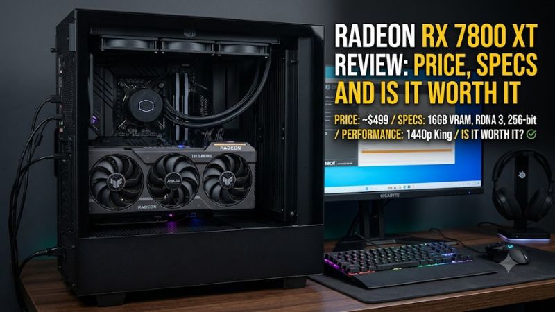 Radeon rx 7800 xt review