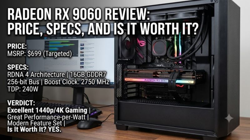 Radeon rx 9060 review