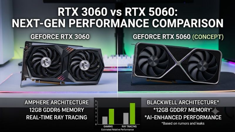 Rtx 3060 vs rtx 5060