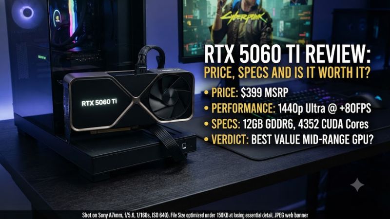 Rtx 5060 ti review: price, specs and is it worth it