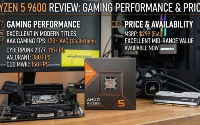 Ryzen 5 9600 review: Essential Best Gaming CPU Guide
