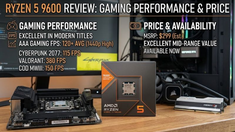 Ryzen 5 9600 review