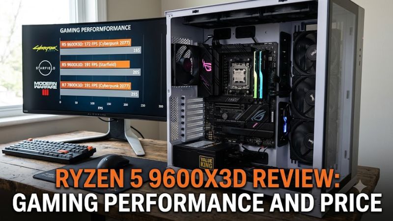 Ryzen 5 9600x3d review