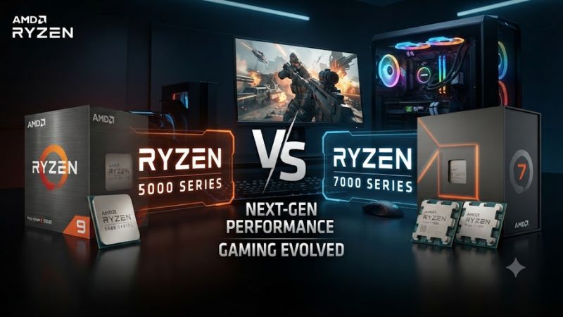 Ryzen 5000 vs 7000 series