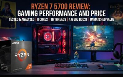 Ryzen 7 5700 review: Complete Best Reliable Gaming Guide