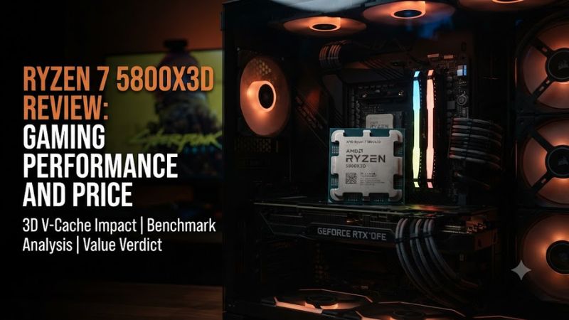 Ryzen 7 5800x3d review