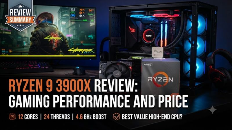 Ryzen 9 3900x review