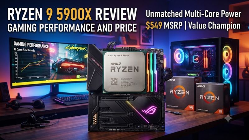 Ryzen 9 5900x review
