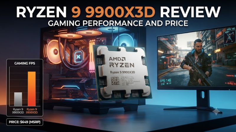 Ryzen 9 9900x3d review